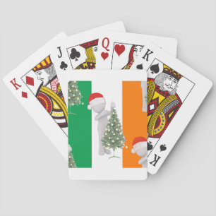irische Weihnachten Spielkarten
