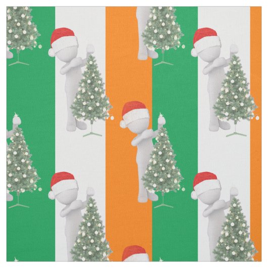 irische Weihnachtsstoffe Stoff (Muster)