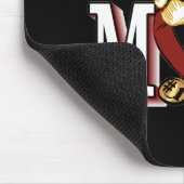 irische Wolfhund-Mama-Geschenke Mousepad (Ecke)