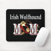 irische Wolfhund-Mama-Geschenke Mousepad (Mit Mouse)