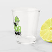 Irische Wortart Saint Patrick's Day Schnapsglas (Rechts)