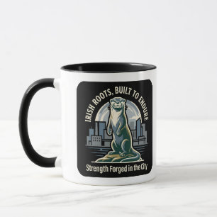 Irische Wurzeln, gebaut um auszuhalten Otter Tasse