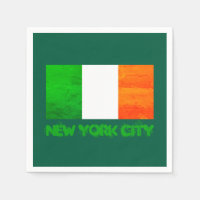 Irische Wurzeln, NYC St. Patrick's Day Irlandflagg