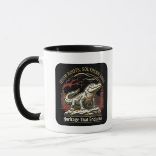 Irische Wurzeln Southern Soul Alligator Tasse