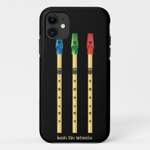Irische Zinn-Pfeifen schwarze iPhone Abdeckung Case-Mate iPhone Hülle