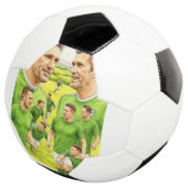 Irischen Fußball feiern (Dreiviertel)