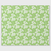 Irischen Kleeblatt-St Patrick Tag Geschenkpapier (Flach)
