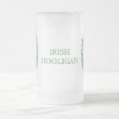 IRISCHEN TAG ROWDY-ST. PARICKS MATTGLAS BIERGLAS (Mittel)