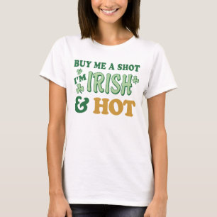 Irischen u. heißen St Patrick T-Shirt