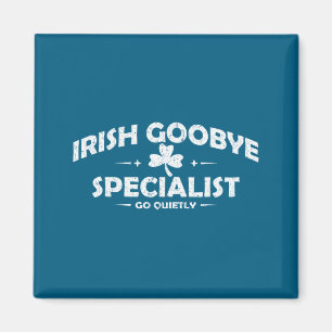 Irischer Abschiedsspezialist lustiger St. Patrick' Magnet