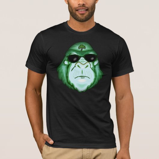 Irischer Affen-T - Shirt (Vorderseite)