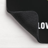Irischer Alkoholtester Pusten Sie Hier St. Patrick Mousepad (Ecke)