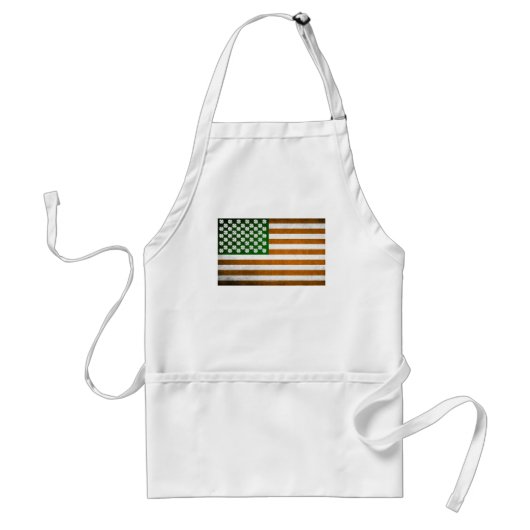 Irischer Amerikaner 015 Schürze (Vorne)