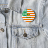 irischer Amerikaner Button (Beispiel)