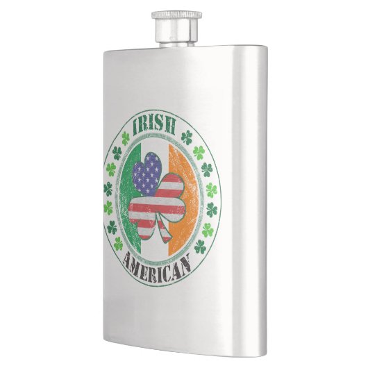 irischer Amerikaner Flachmann (Links)