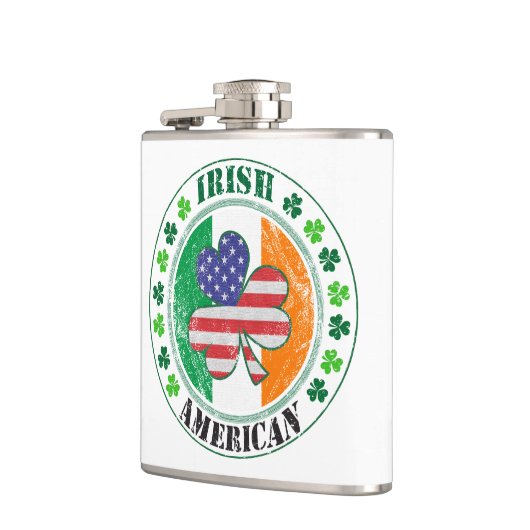 irischer Amerikaner Flachmann (Links)