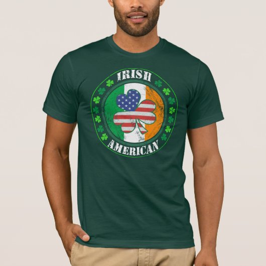 Irischer Amerikaner T-Shirt (Vorderseite)