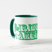 irischer Amerikaner Tasse (Vorderseite Links)