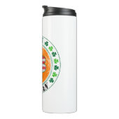 irischer Amerikaner Thermosbecher (Nach rechts gedreht)