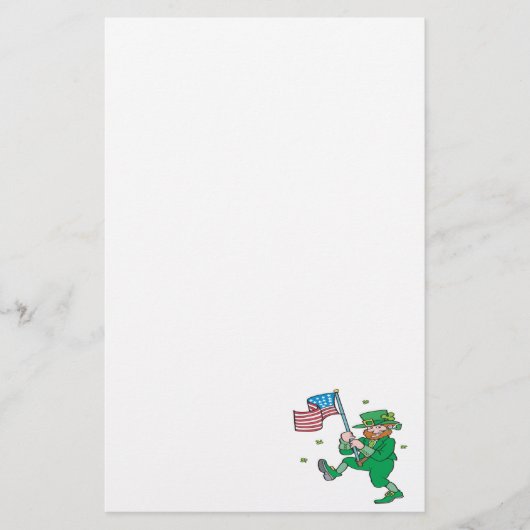 Irischer amerikanischer Stolz Briefpapier (Vorderseite)