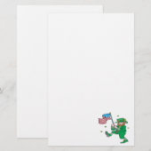 Irischer amerikanischer Stolz Briefpapier (Vorne/Hinten)