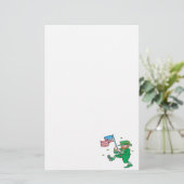 Irischer amerikanischer Stolz Briefpapier (Stehend Vorderseite)