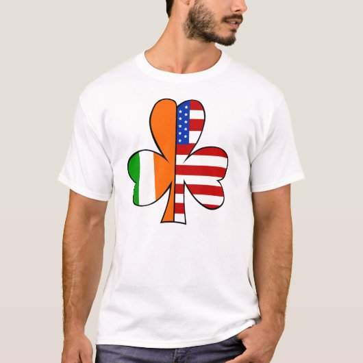 Irischer amerikanischer T - Shirt (Vorderseite)