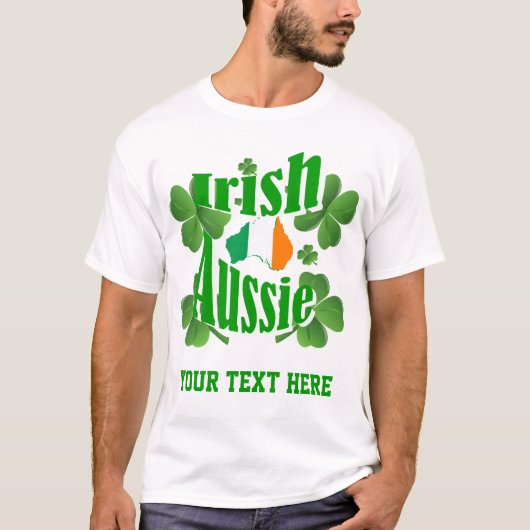 Irischer Australier T-Shirt (Vorderseite)