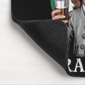 Irischer Ben trank Bier - St Pattys Männer und Fra Mousepad (Ecke)