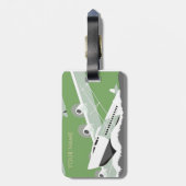 IRISCHER Bier-Gepäckanhänger Gepäckanhänger (Rückseite vertikal)