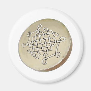 Irischer Bodhran - Irischer Stepptanz Magnet