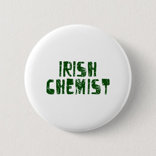 Irischer Chemiker Button (Vorderseite)