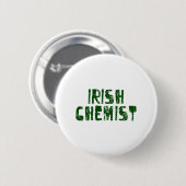 Irischer Chemiker Button (Vorne & Hinten)