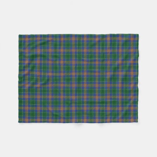Irischer Clan MacAuliffe McAuliffe KlassikerTartan Fleecedecke (Vorderseite (Horizontal))