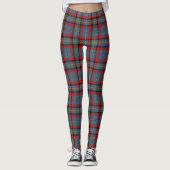 Irischer Clan MacNamara McNamara Tartan kariert Leggings (Vorderseite)