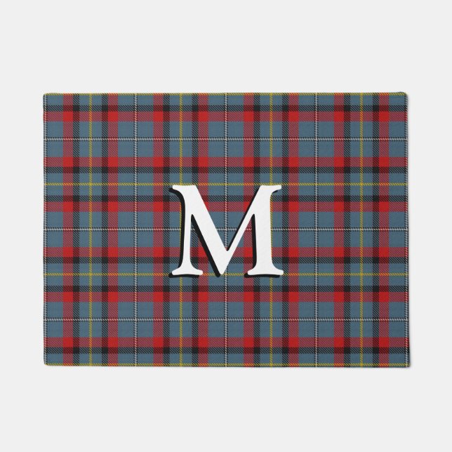 Irischer Clan MacNamara Tartan kariert Fußmatte (Vorderseite)