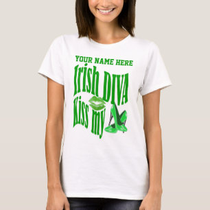Irischer Divakuß meine Schuhe T-Shirt