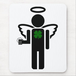 irischer Engel. Mousepad