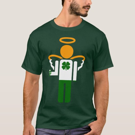 irischer Engel T-Shirt (Vorderseite)