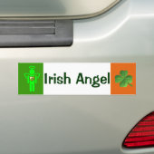 Irischer Engels-Autoaufkleber Autoaufkleber (Auf Auto)