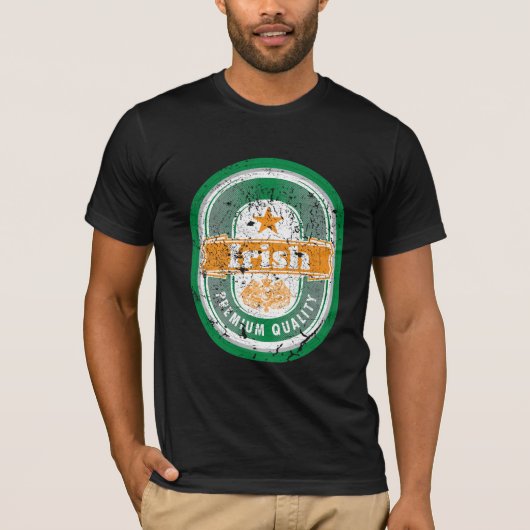 Irischer erstklassiger Qualitäts-T - Shirt (Vorderseite)