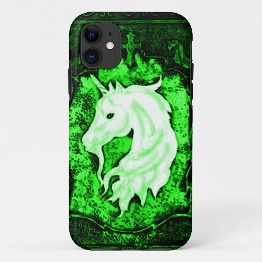 Irischer FeeUnicorn Case-Mate iPhone Hülle (Rückseite)