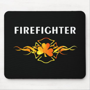 IRISCHER Feuerwehrmann Mousepad