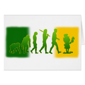 Irischer Flagge Kobold-Evolutionsgang
