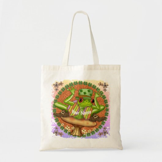 Irischer Frosch Tragetasche (Vorne)