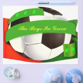 Irischer Fußball Flyer (Einzeln)