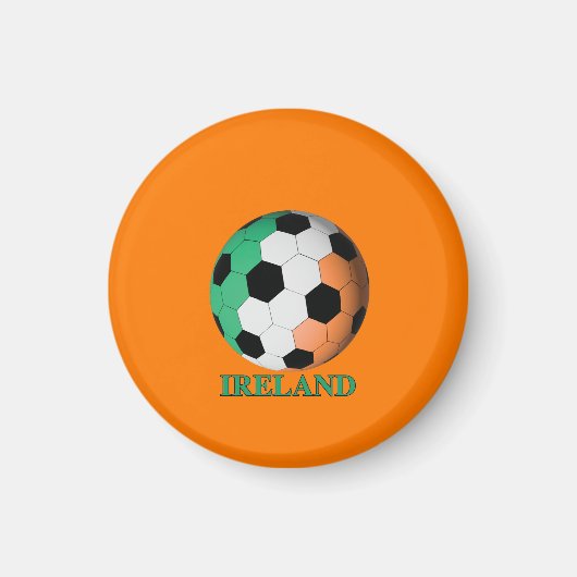 irischer Fußball Magnet (Vorne)