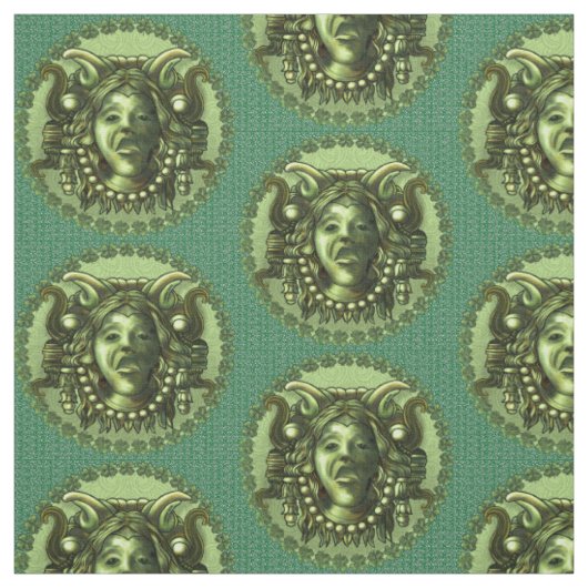 Irischer Gargoyle Stoff (Muster)