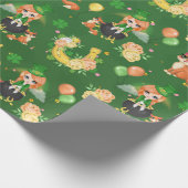 Irischer Geburtstag  Geschenkpapier (Ecke)