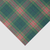 Irischer Geschenk-Clan Gallagher Tartan Seidenpapier (Ausschnitt)